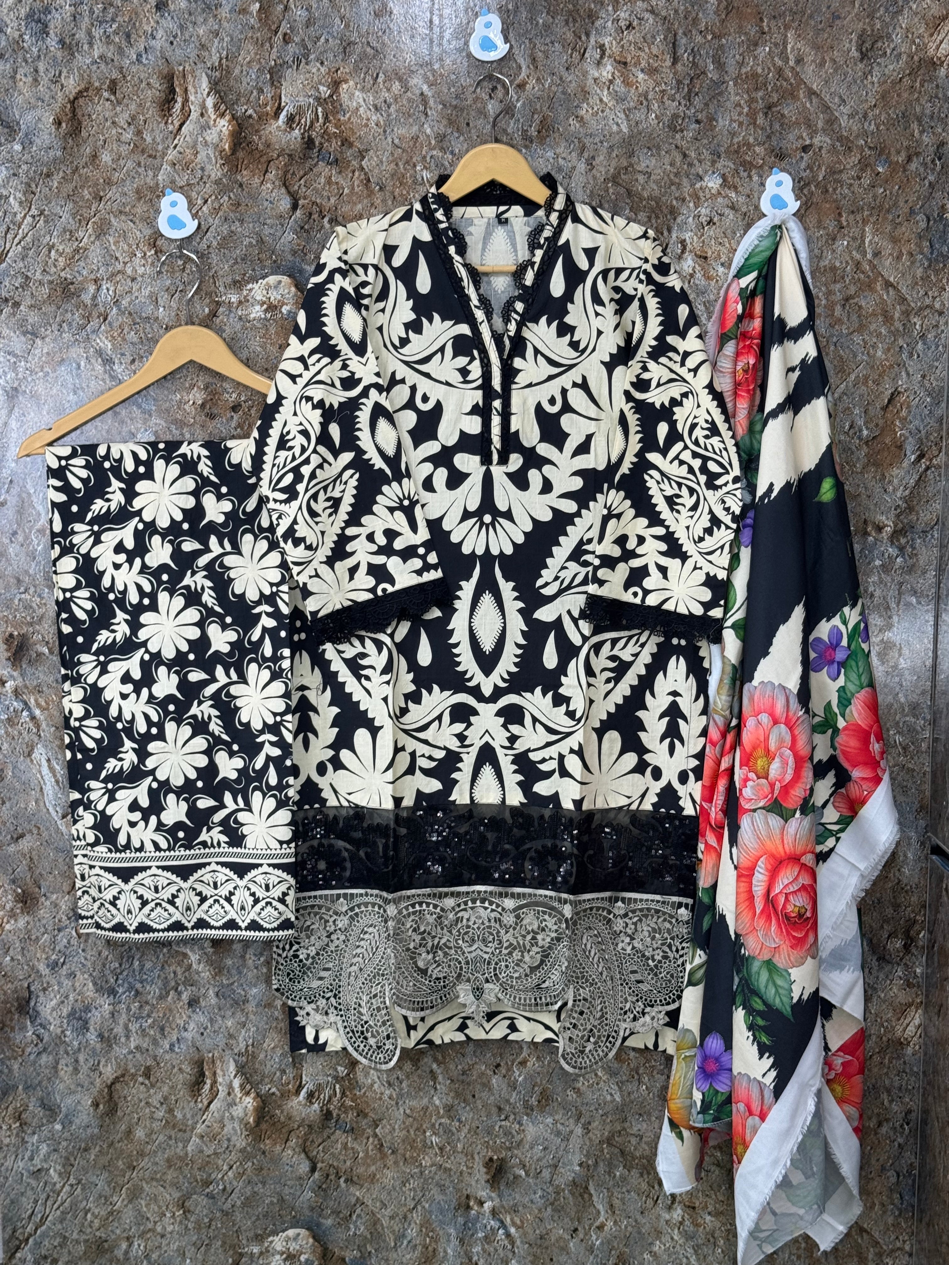 Women 3 pics suit new in winter premium quality