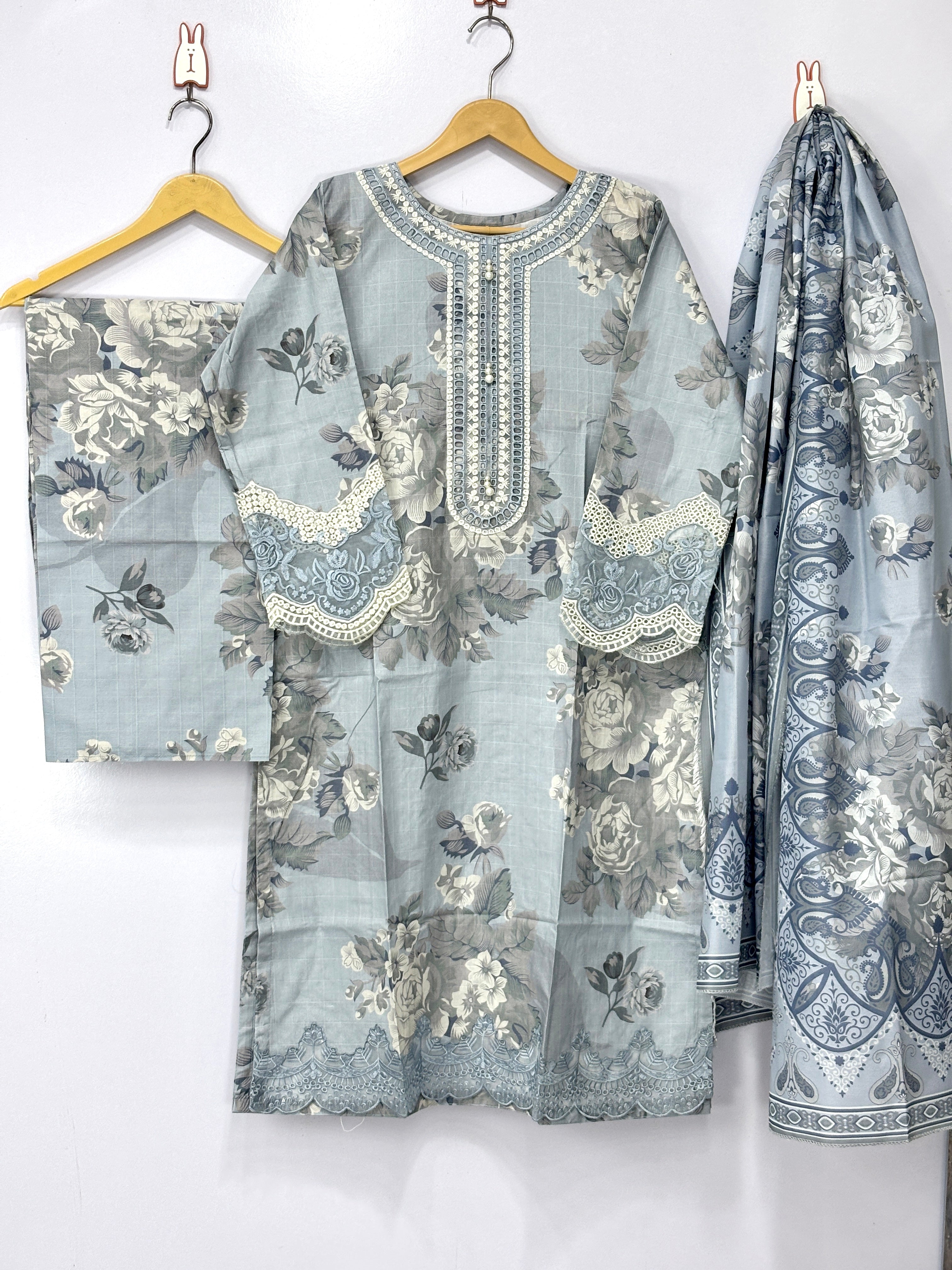 Women 3 peice suit kotrai fabric ✅