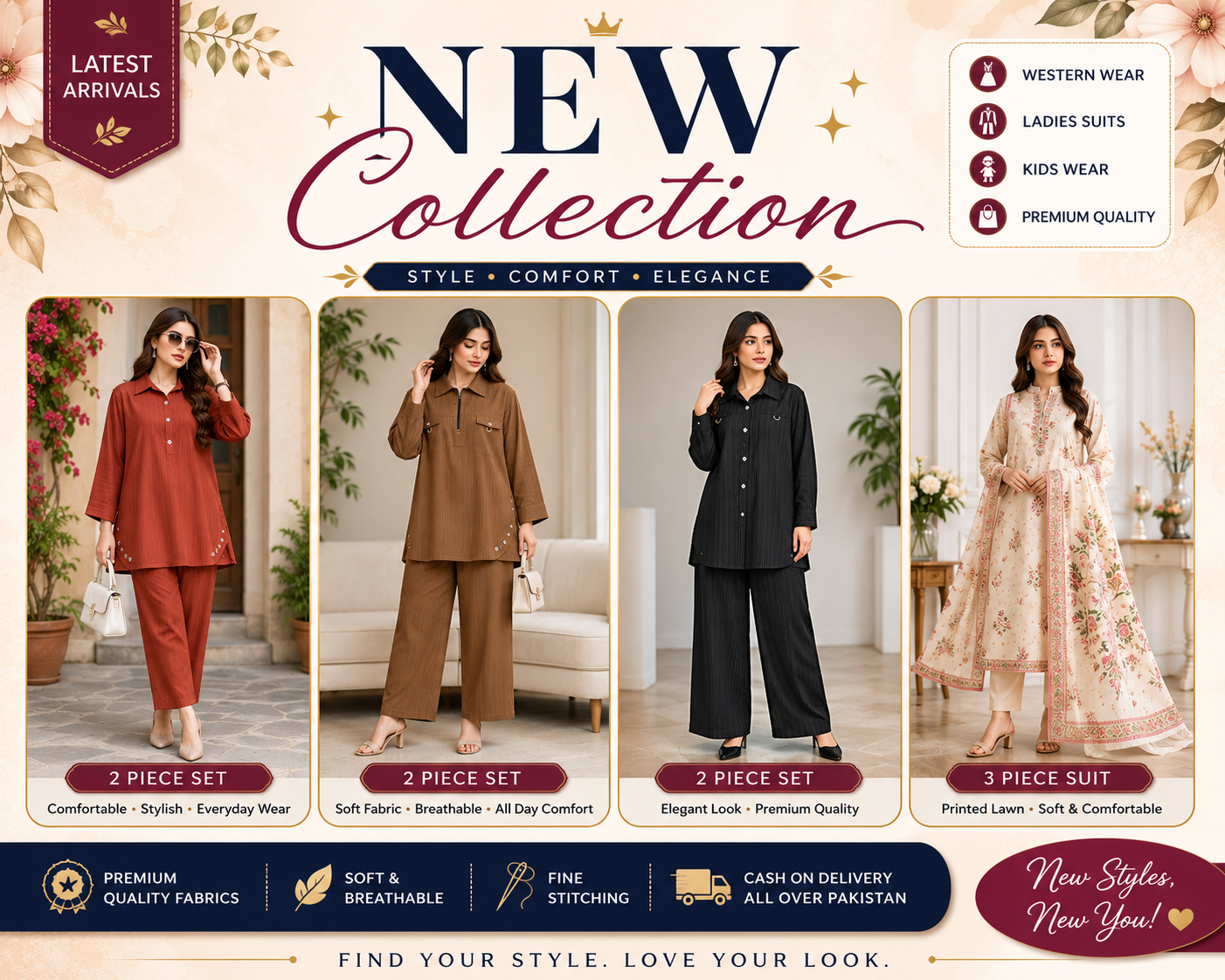 NEW ARRIVAL'S COLLECTION