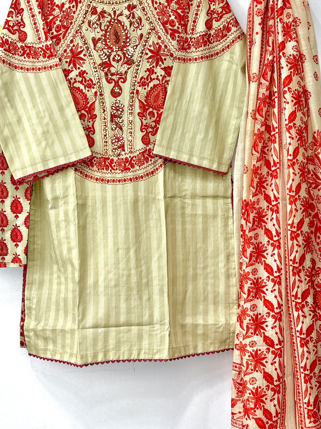 Women 3 peice suit winter fabric ✅