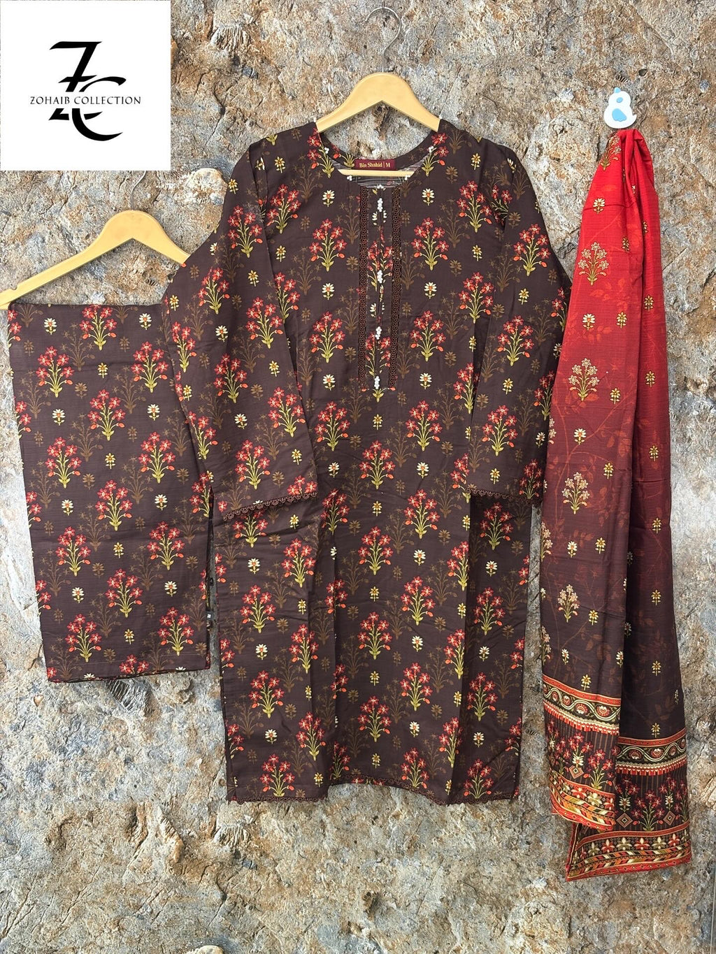 Women 3 peice suit winter fabric ✅