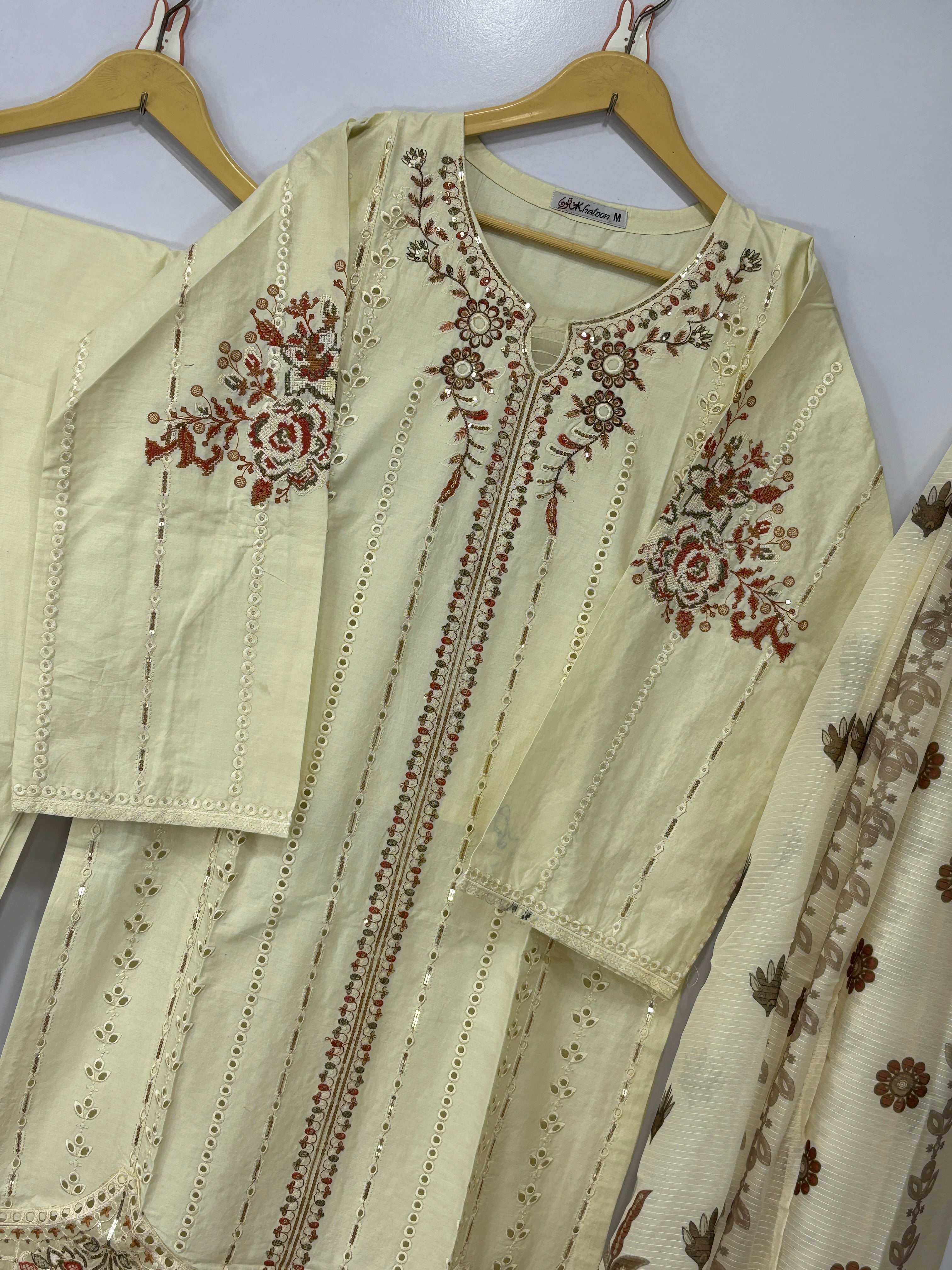 Women 3 peice suit winter fabric ✅