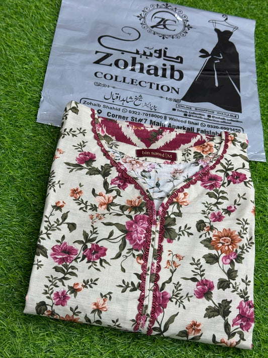 Women 3 pics suit khadar fabric ✅