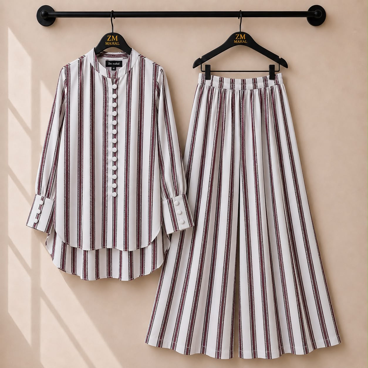 Floral Bloom Shirt & Palazzo Co-Ord Set
