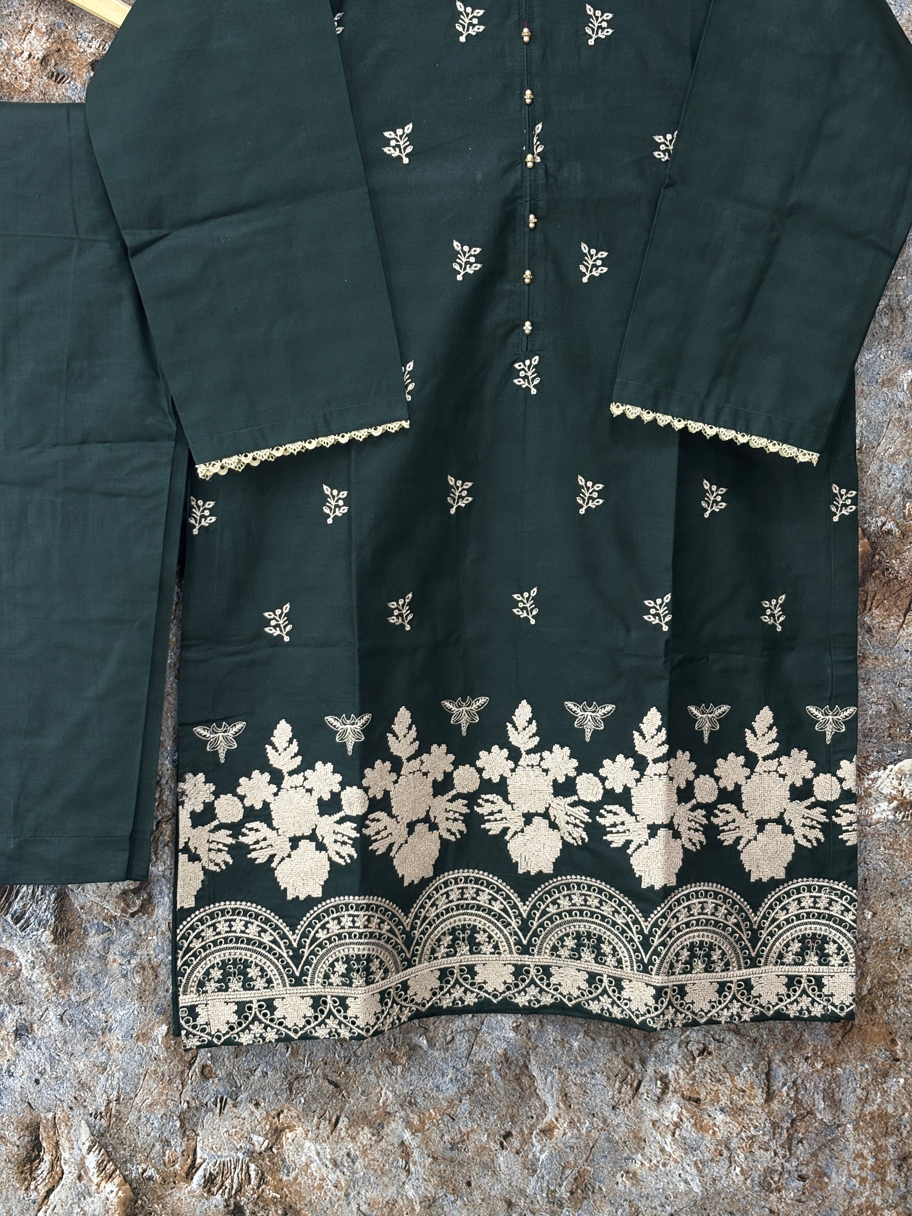 Women 2 peice suit Khadar fabric✅