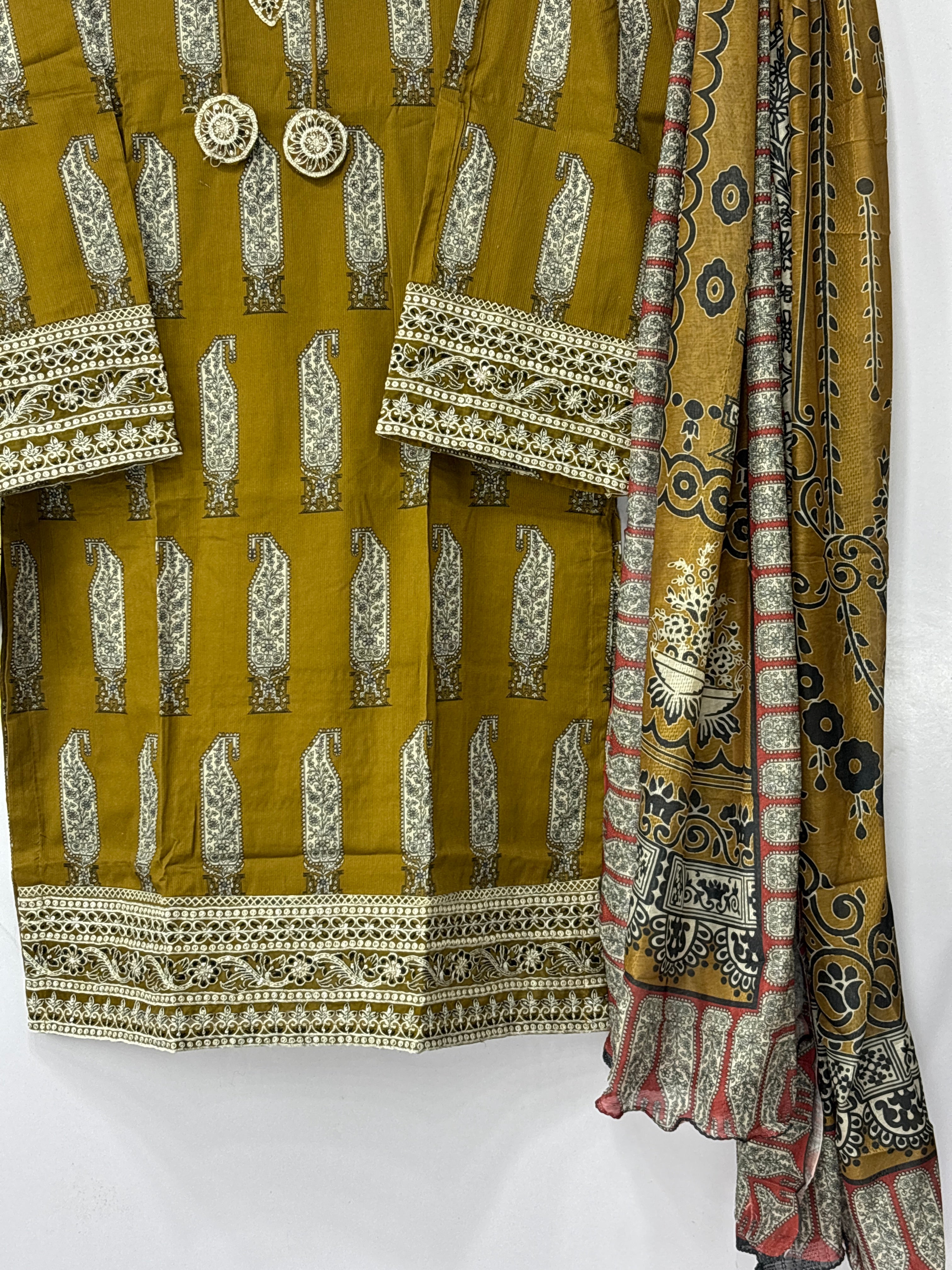 Women 3 peice suit winter fabric ✅