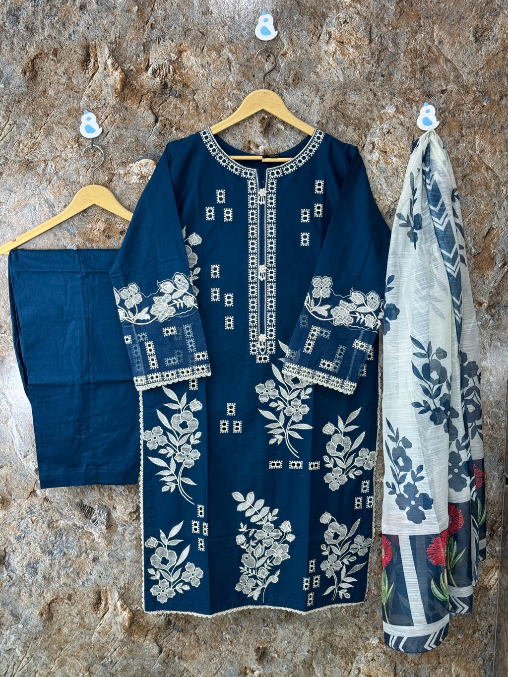 Women 3 pics winter cotton fabric ✅