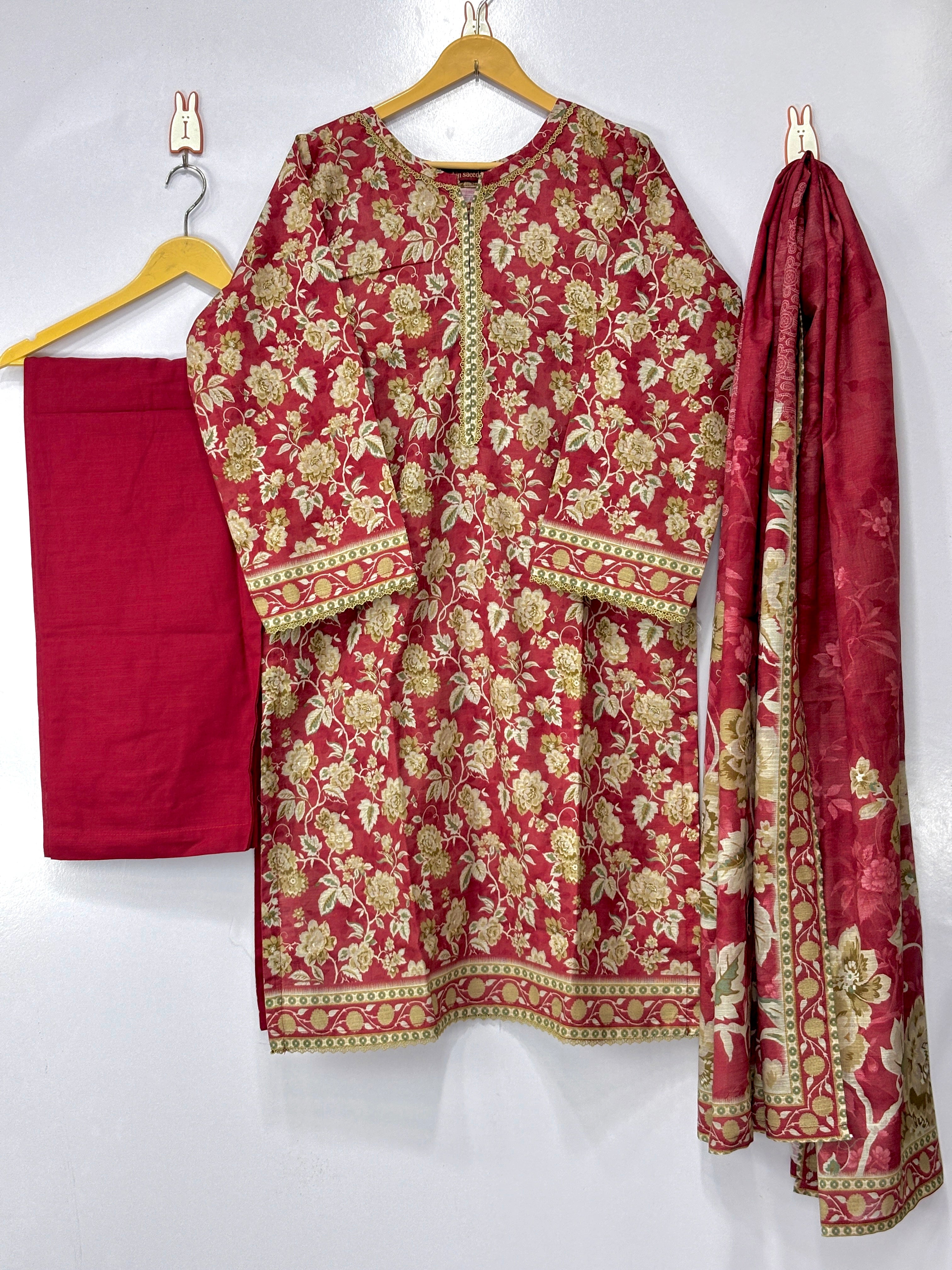 Women BIN SAEED dress 3 peice ✅