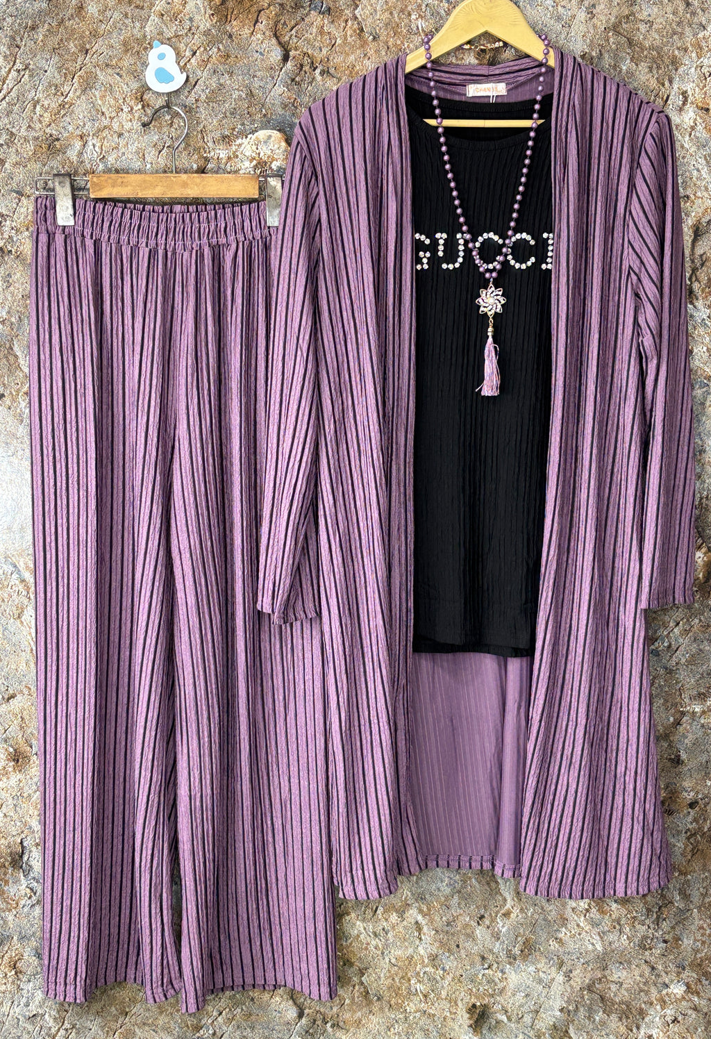 Women cout set 3 peice suit winter ✅