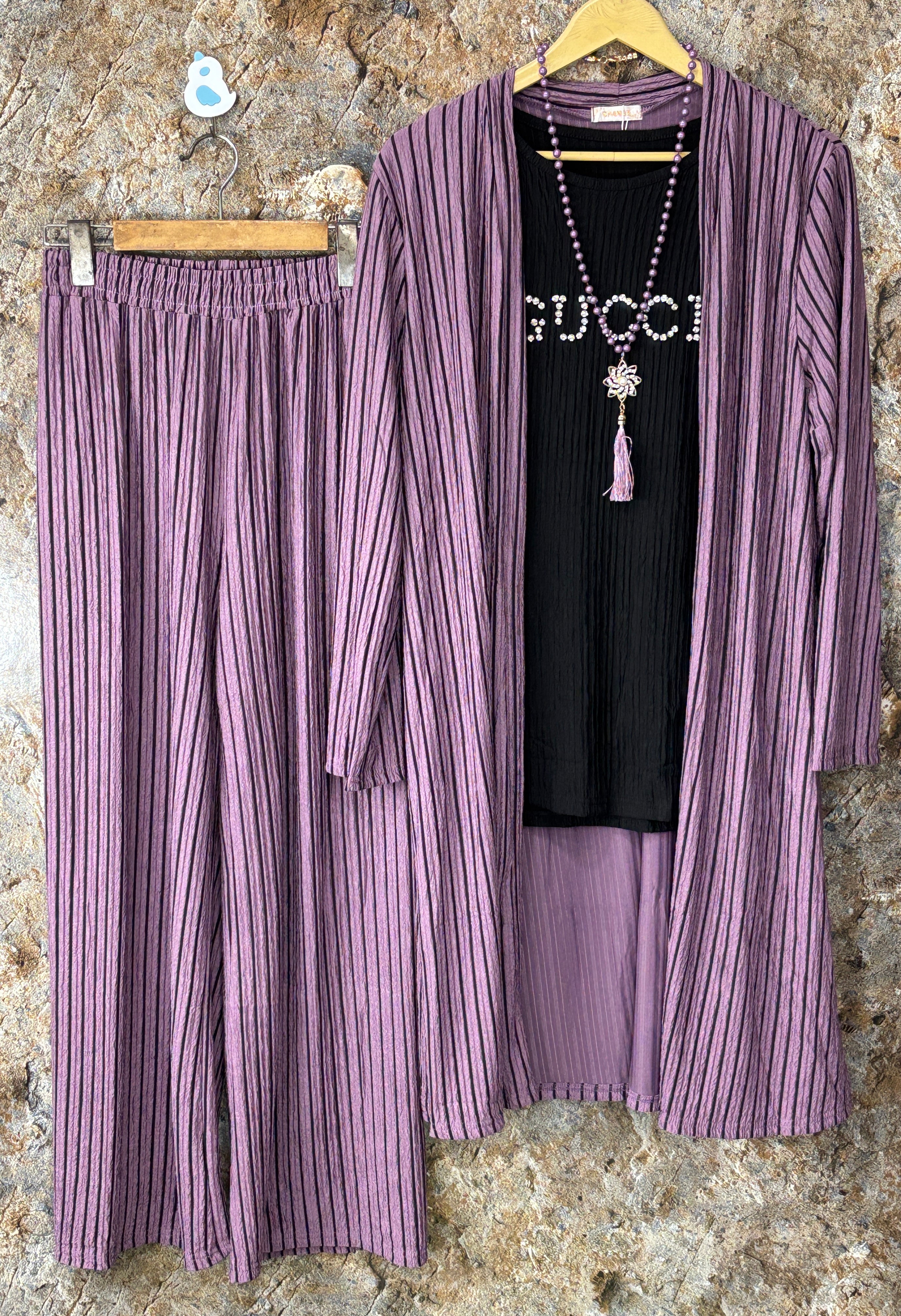 Women cout set 3 peice suit winter ✅