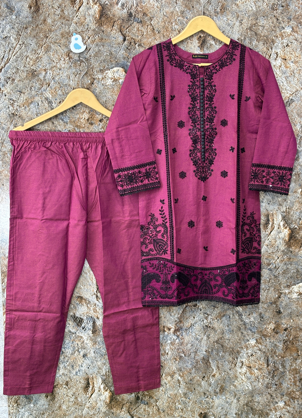 Kids suit winter cotton fabric ✅