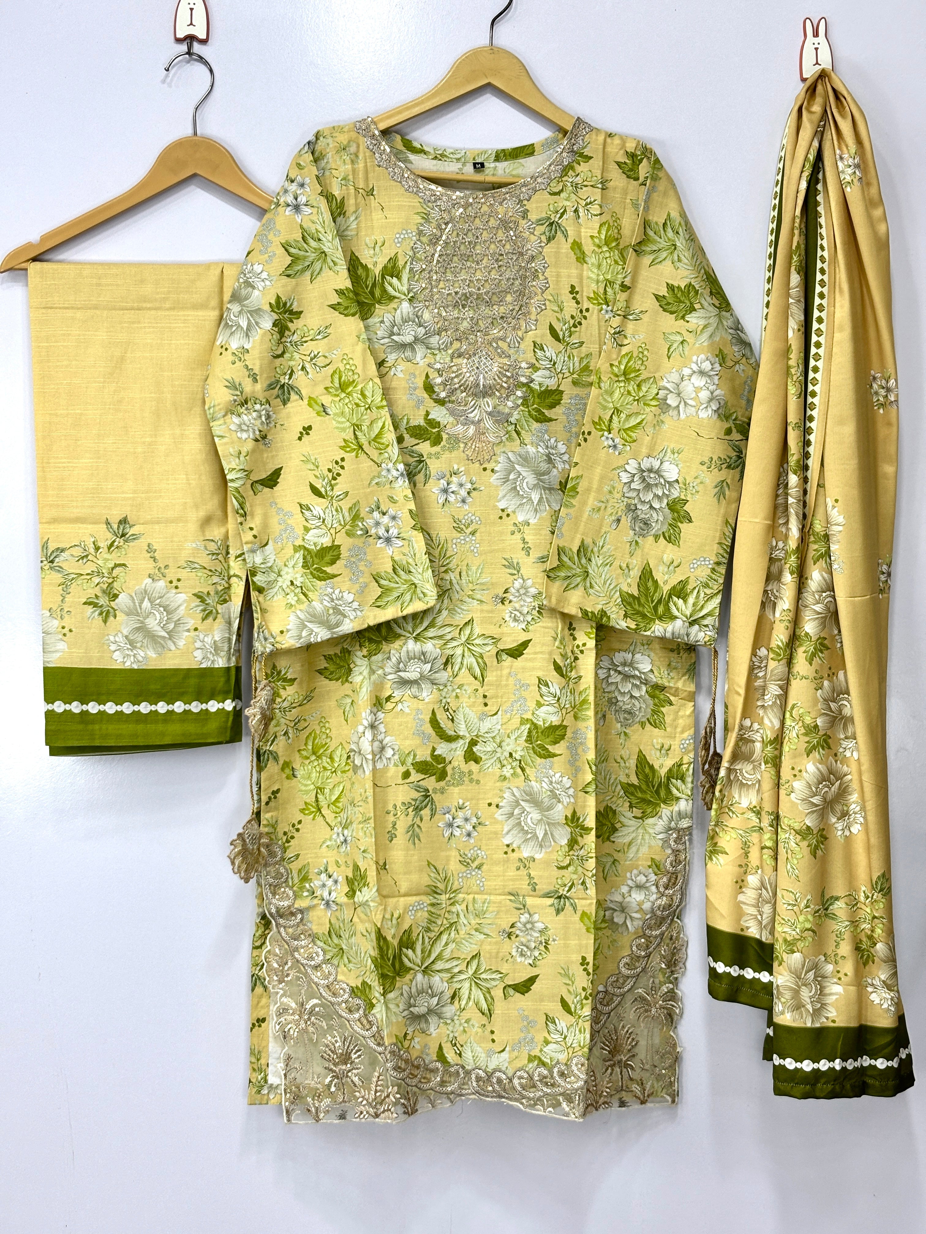 Women 3 peice suit kotrai fabric ✅