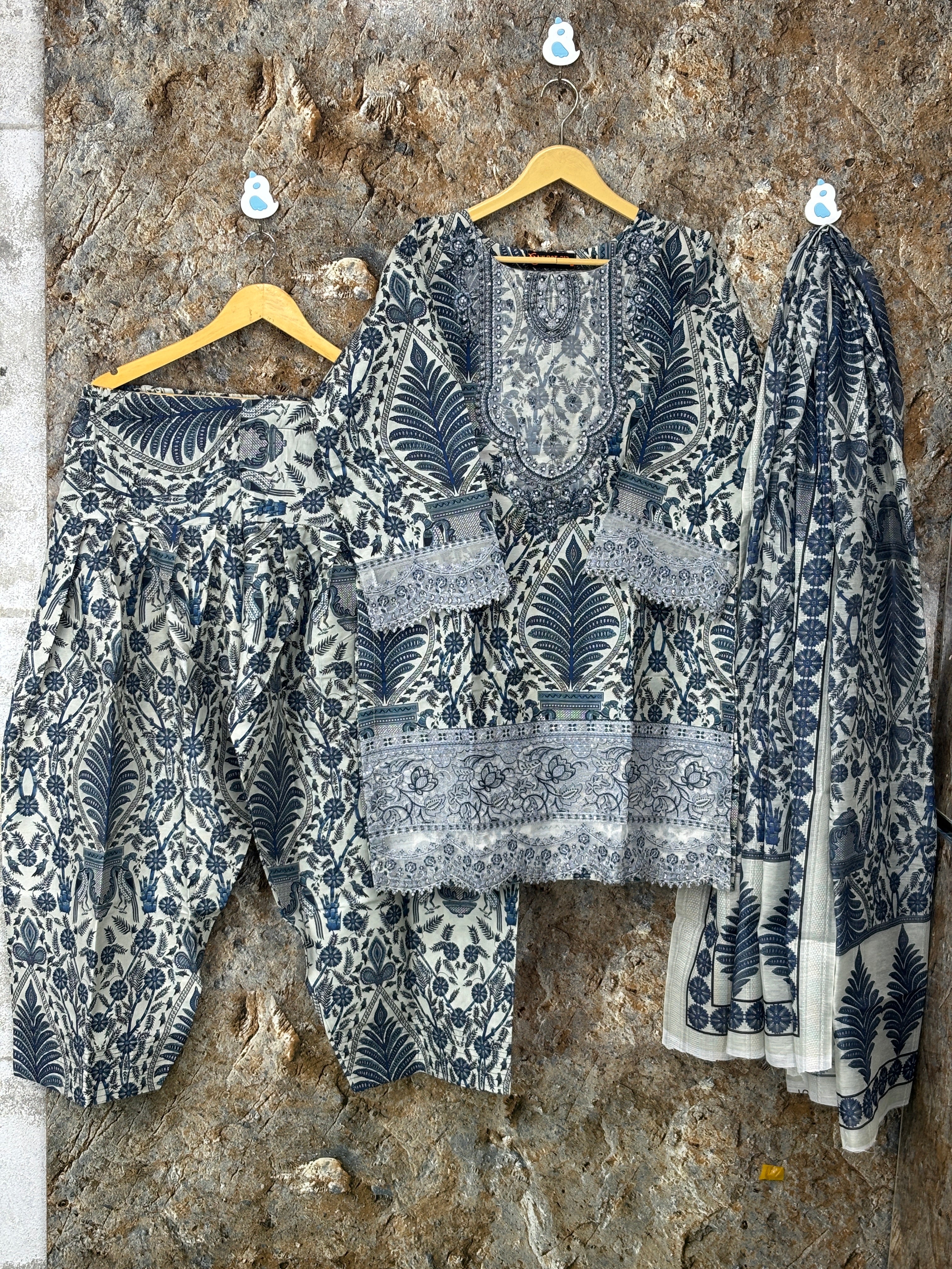Women 3 peice suit winter kotrai fabric✅