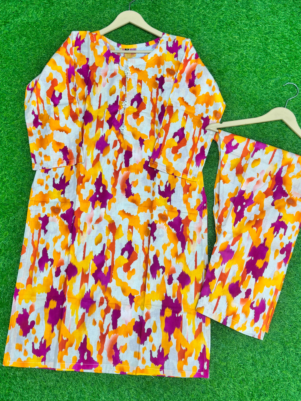 2 Piece Lawn Suit