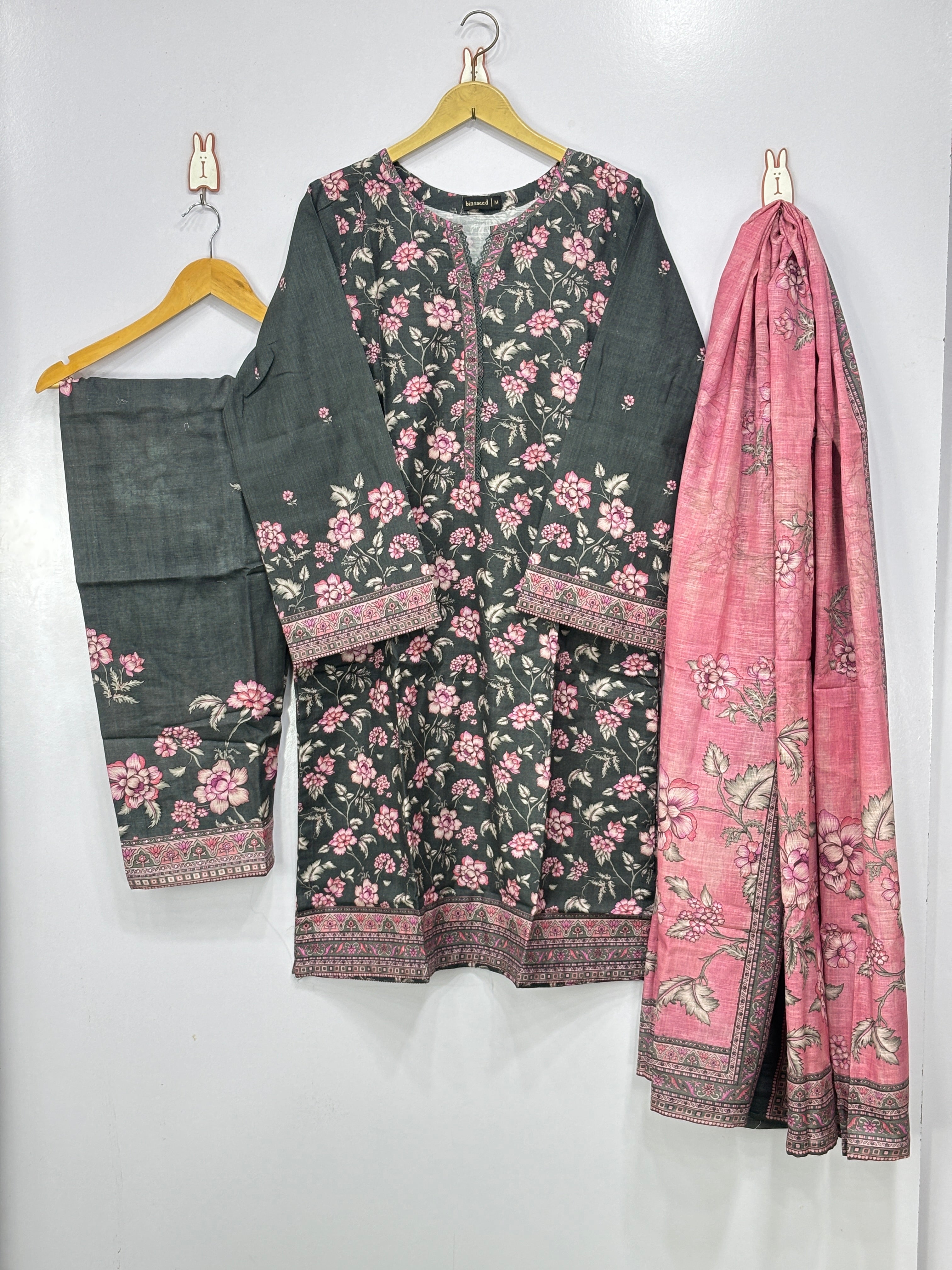 Women 3 peice suit Bin Saeed 💫