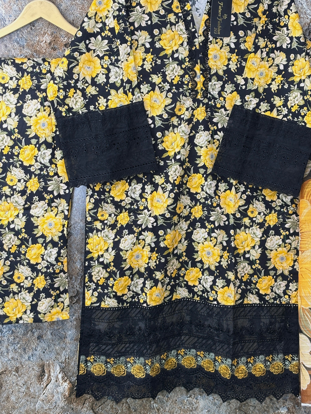 Women 3 pics suit kotrai fabric ✅