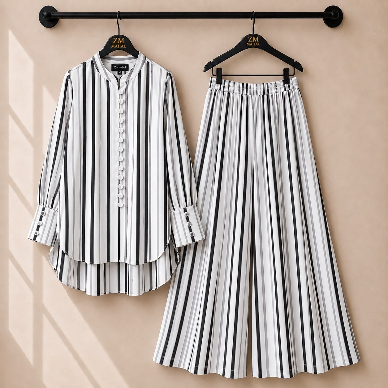 Floral Bloom Shirt & Palazzo Co-Ord Set