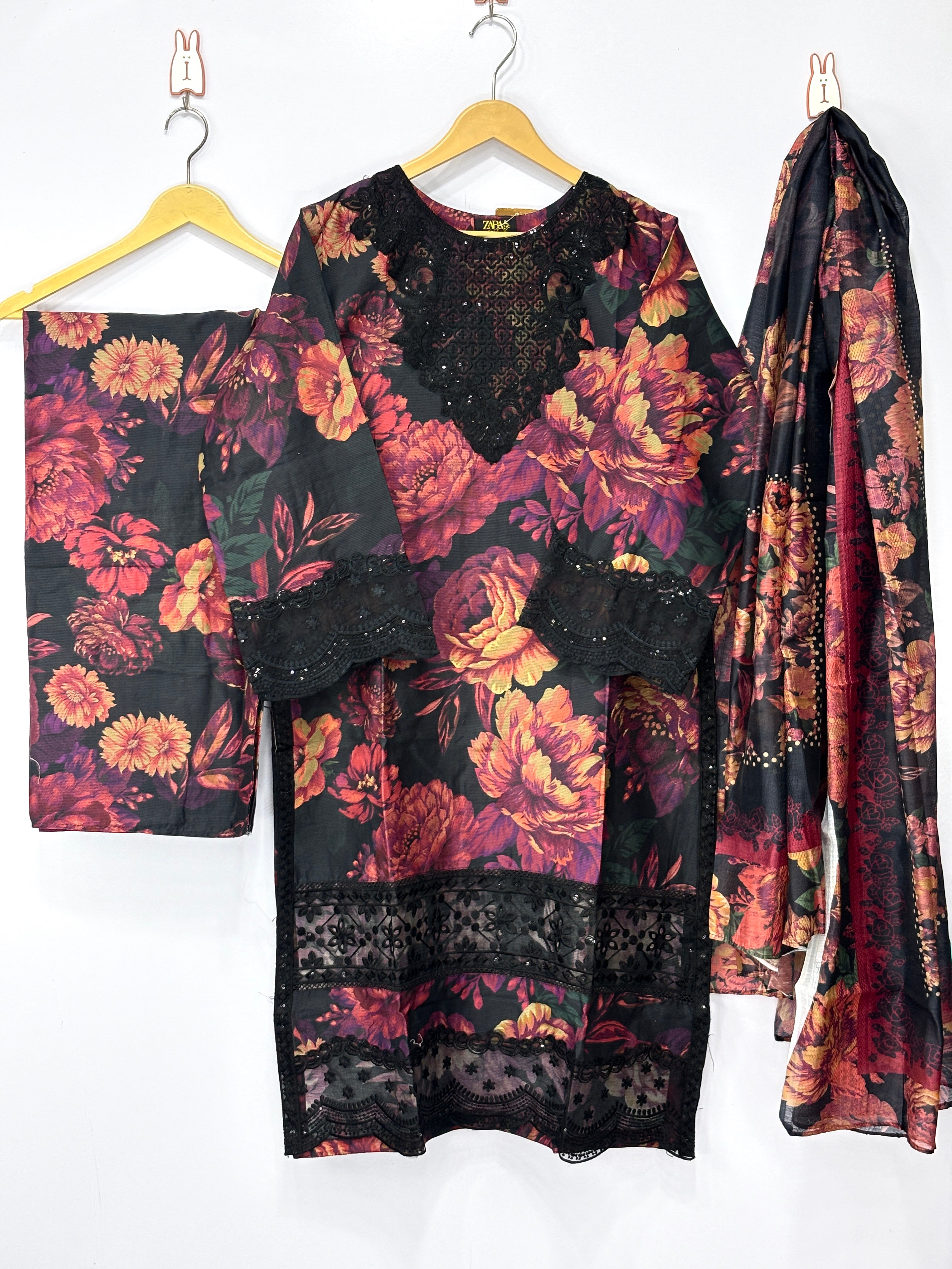 Women 3 peice suit kotrai fabric ✅