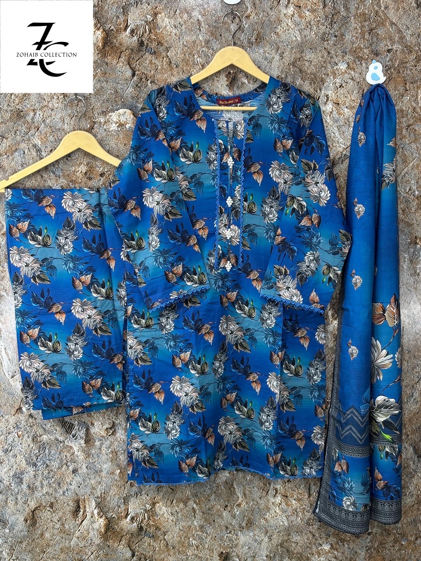 Women 3 peice suit winter fabric ✅