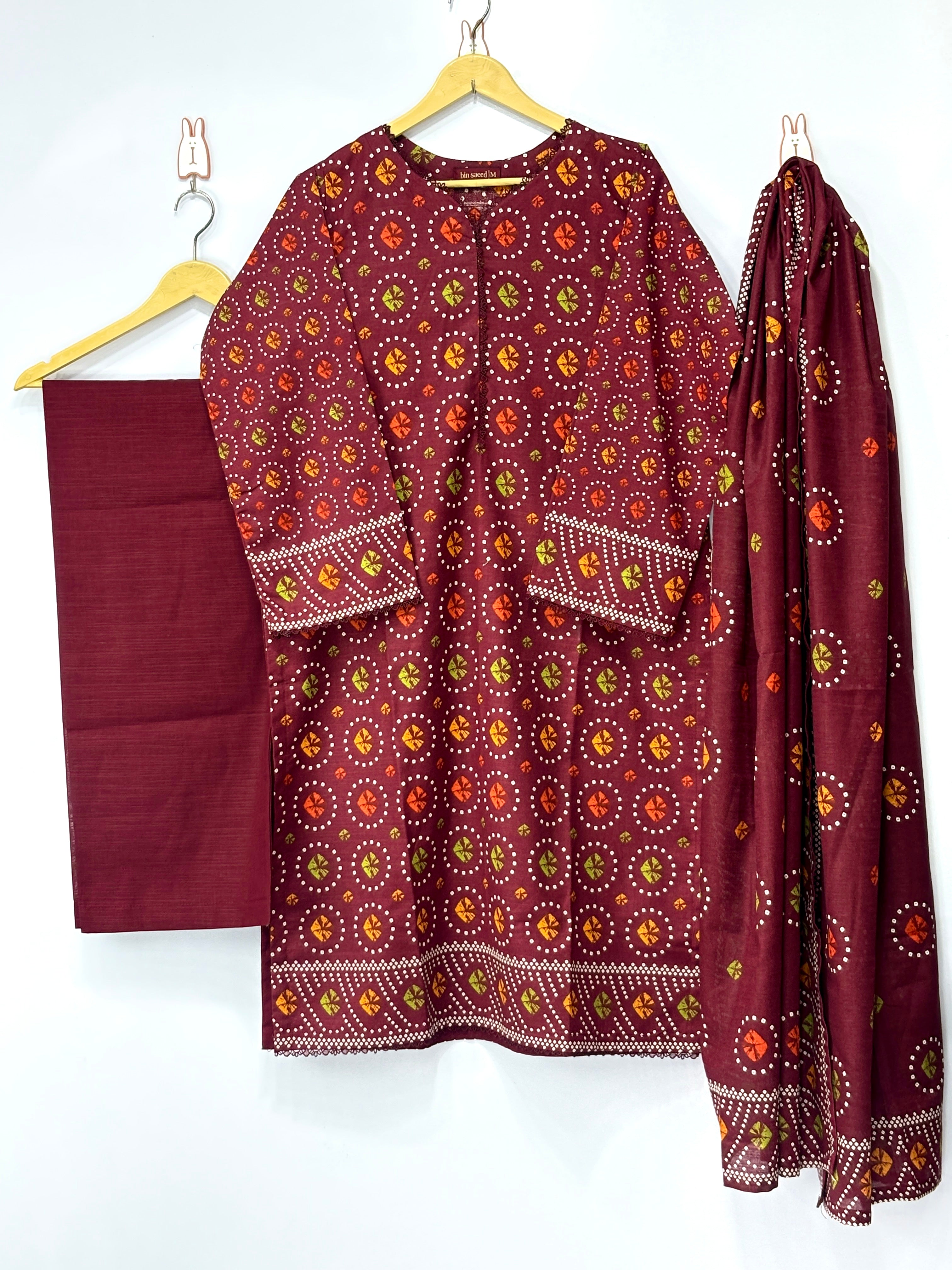 Women BIN SAEED dress 3 peice ✅