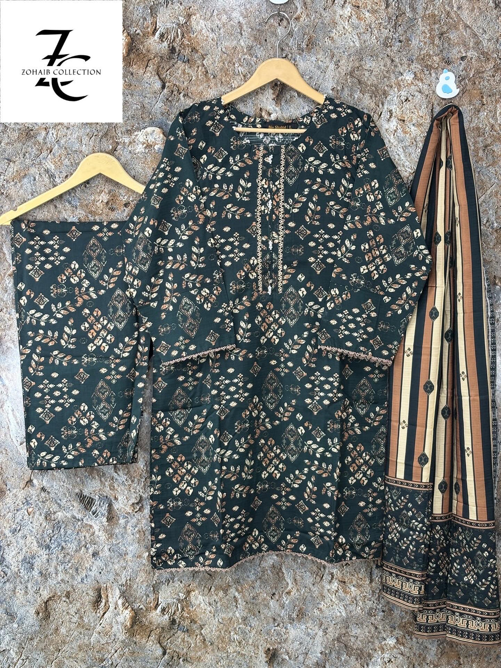 Women 3 peice suit winter fabric ✅