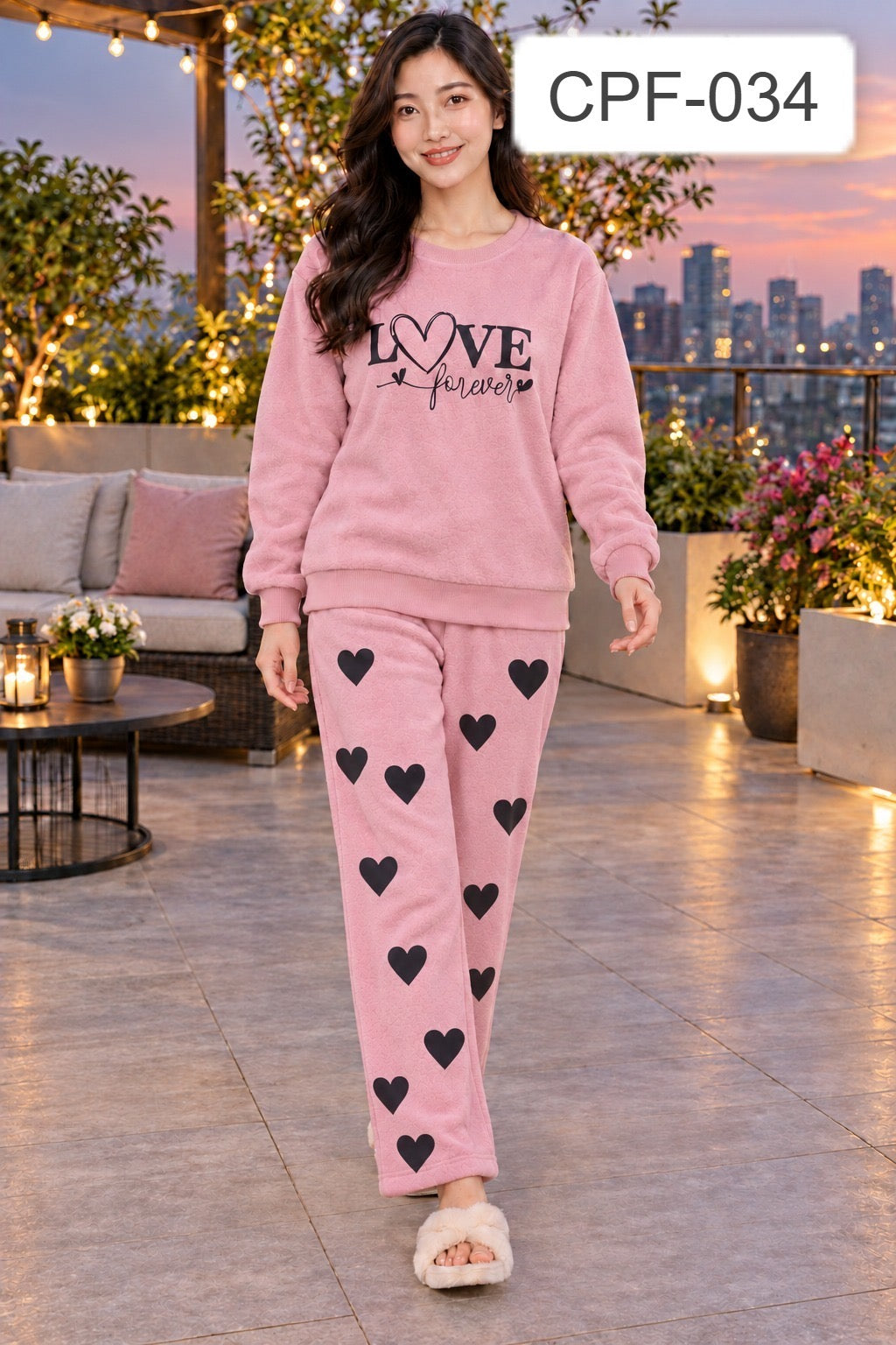 Imported Fleece Night Suit