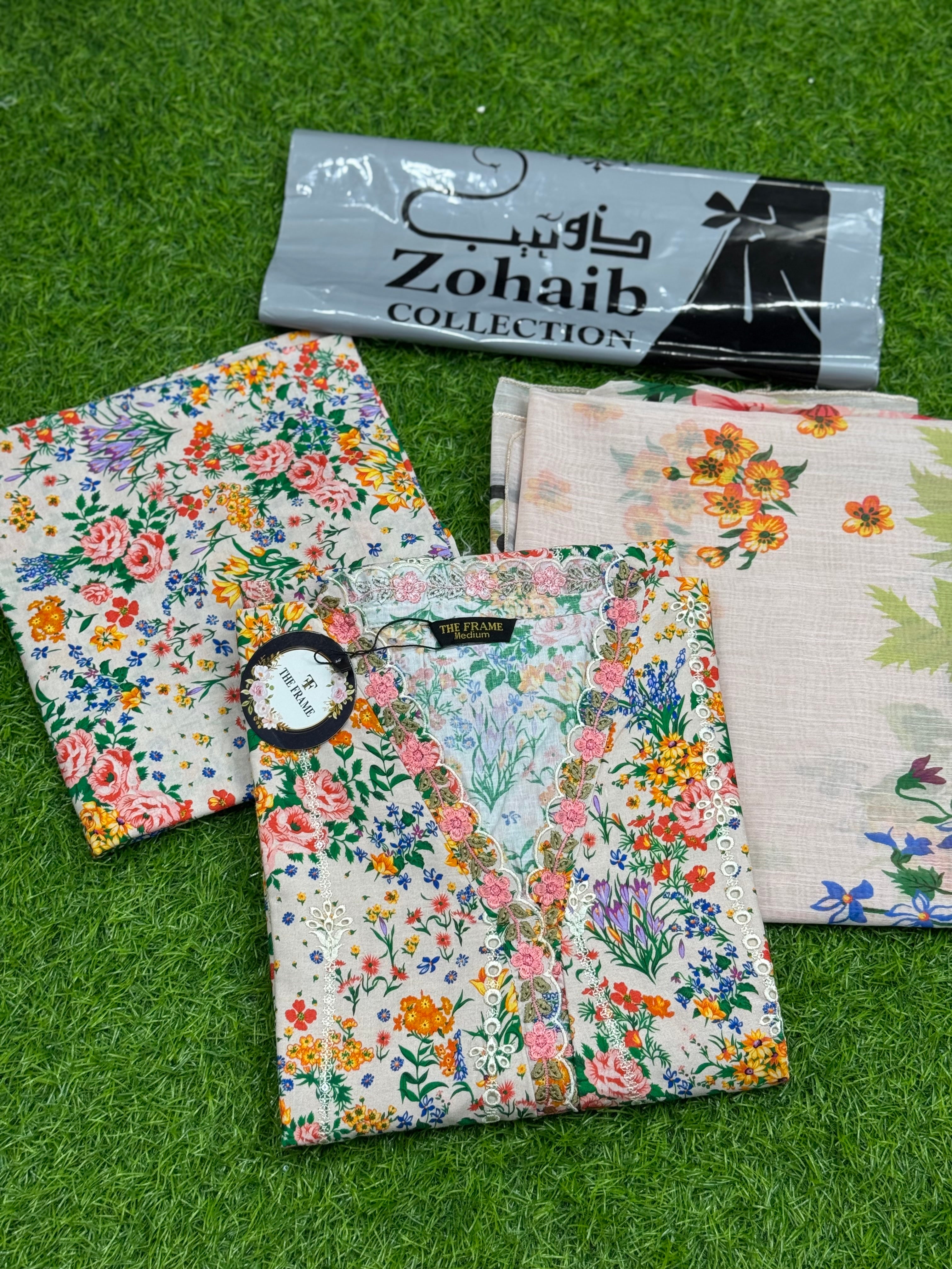 Women 3 pics suit winter cotton fabric ✅