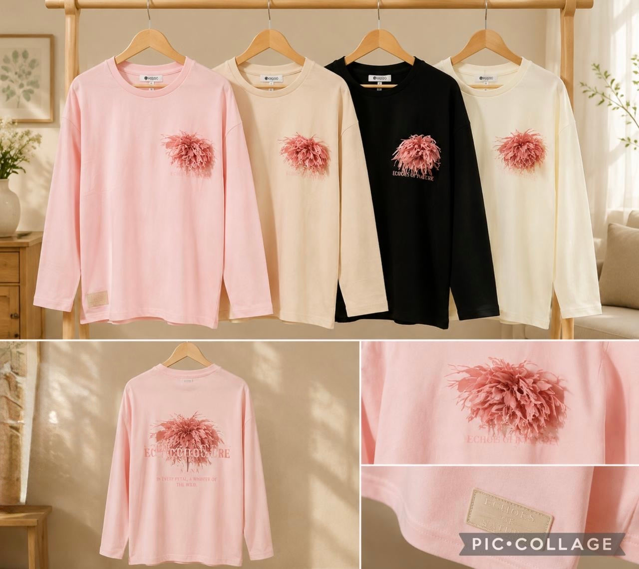 Ladies Printed Full Sleeve T-Shirt