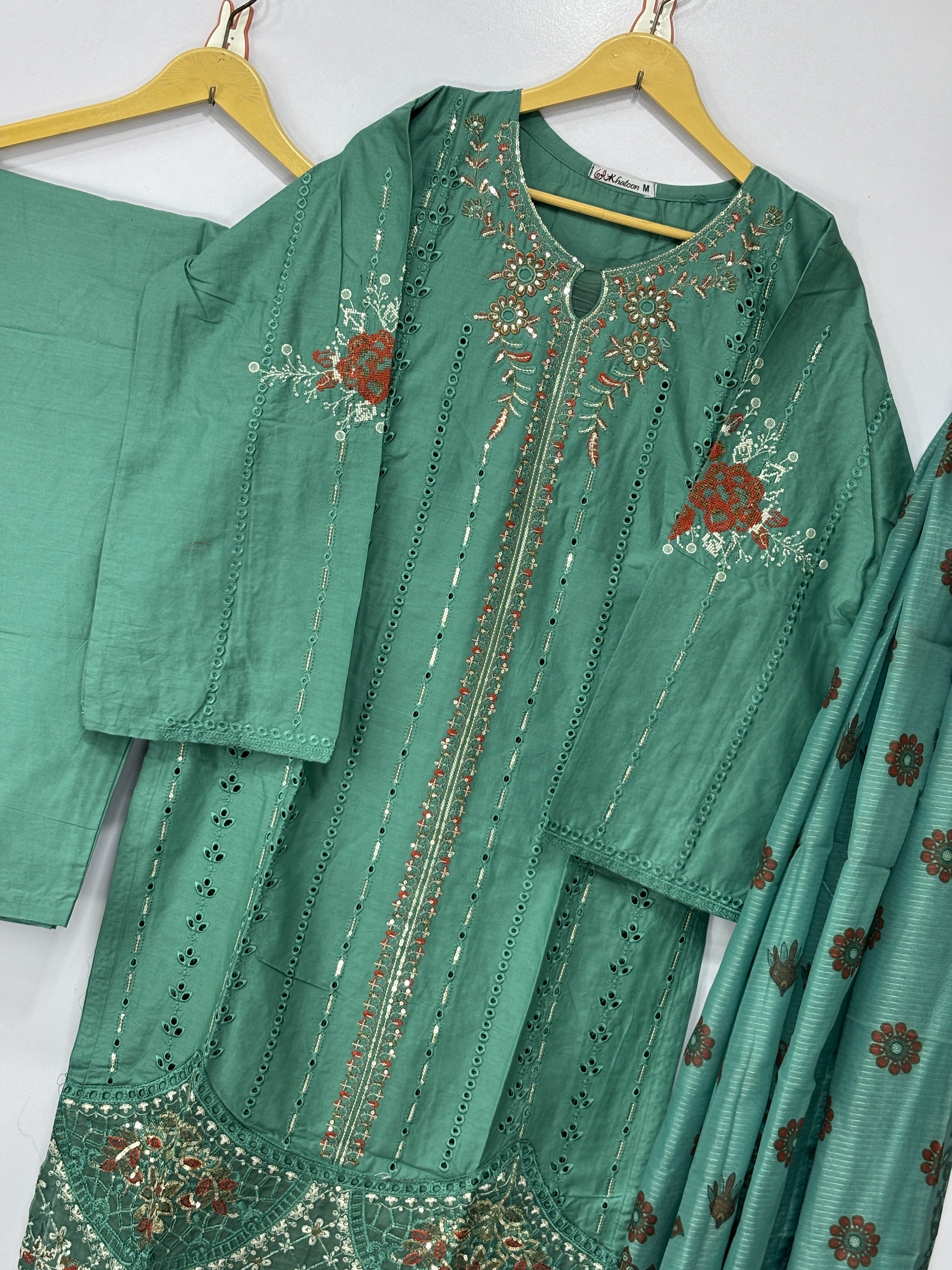 Women 3 peice suit winter fabric ✅