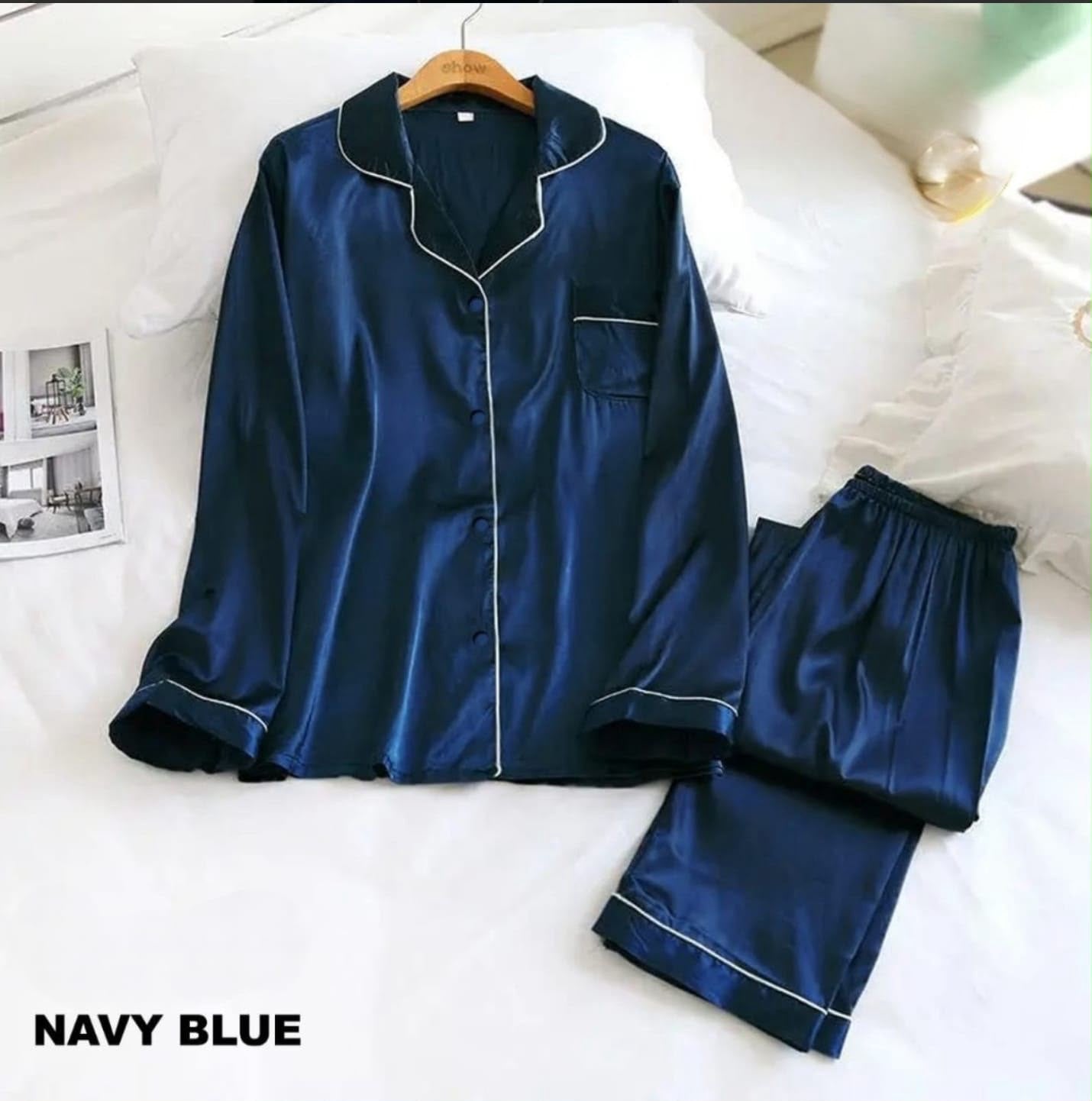 Basic Silk Nightwear Pajama Set