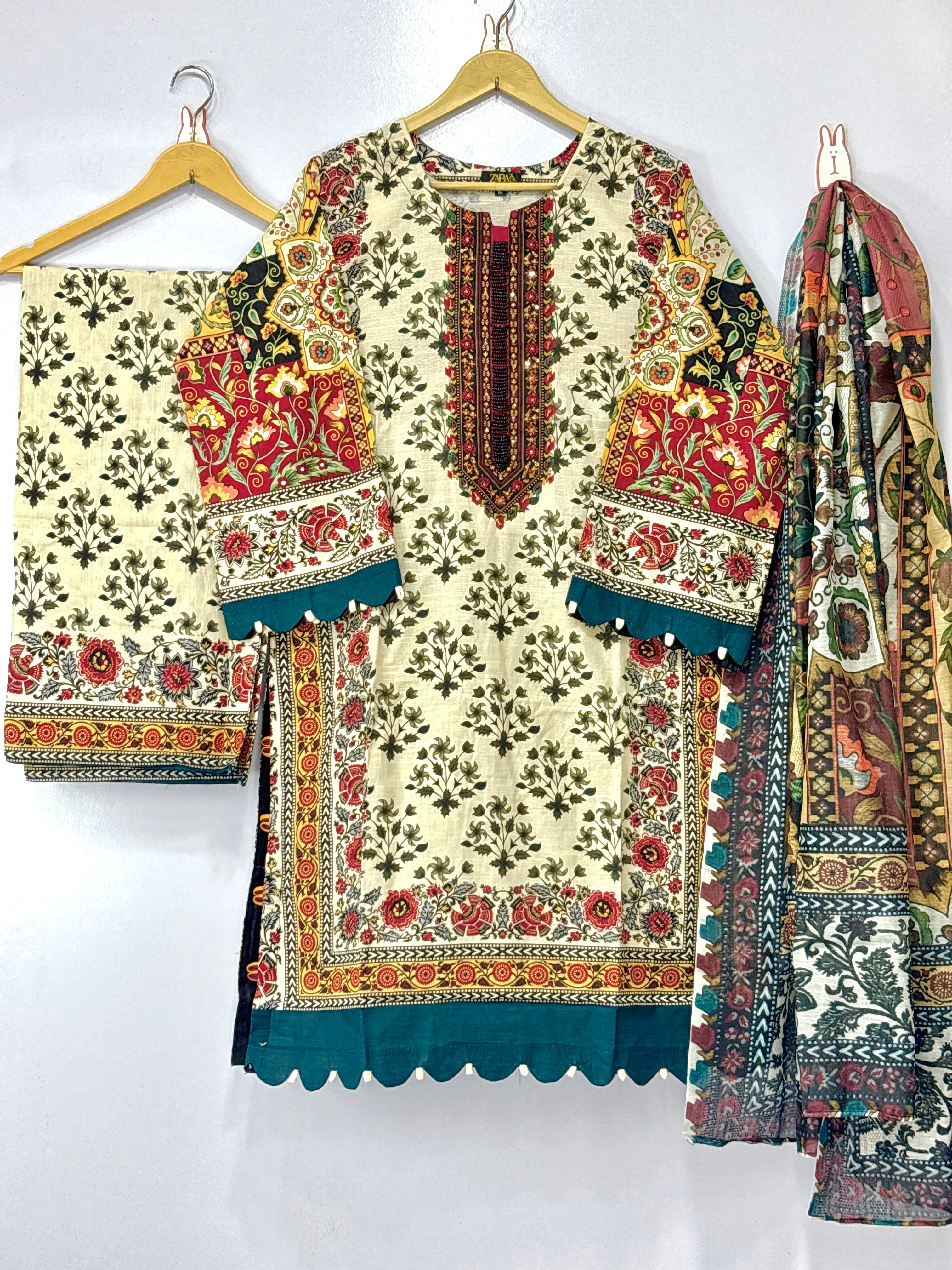 Women 3 peice suit winter fabric ✅