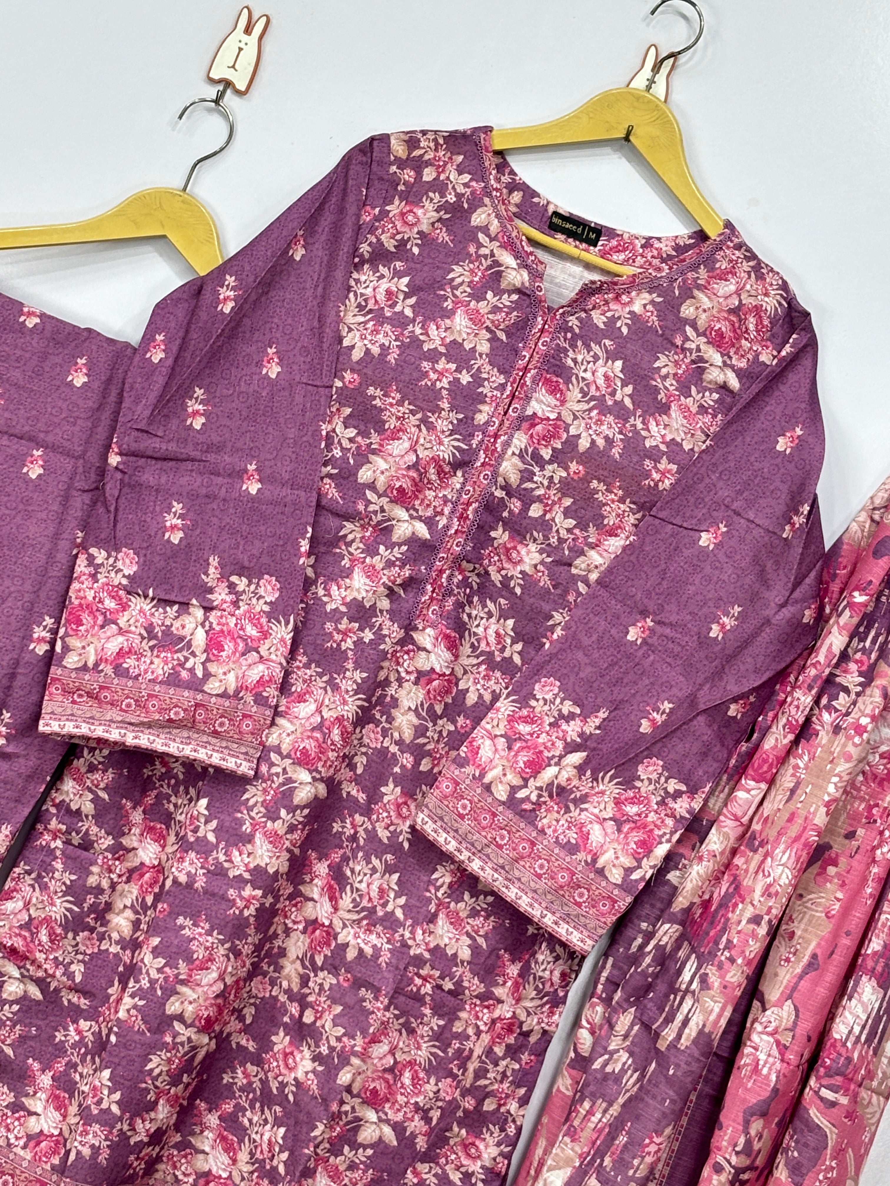 Women 3 peice suit Bin Saeed 💫