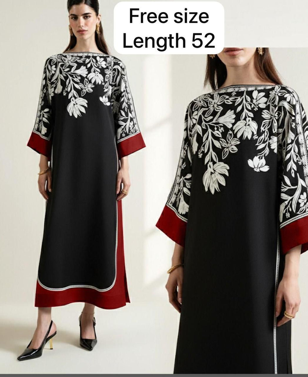 Women 2 pics suit silk fabric ✅