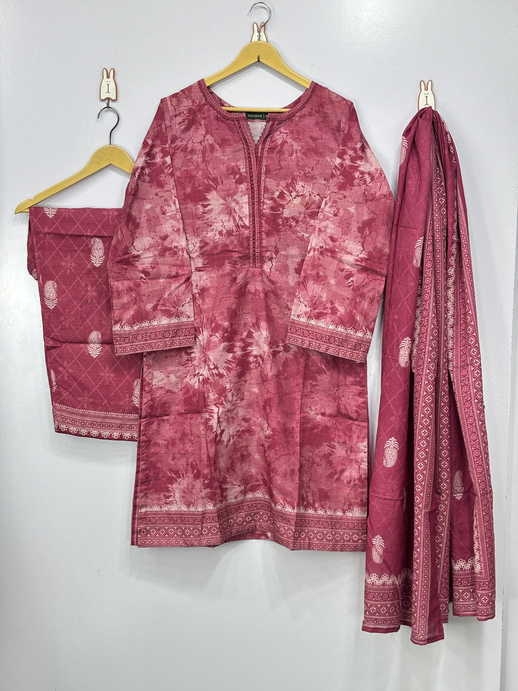 Women 3 peice suit Bin Saeed 💫