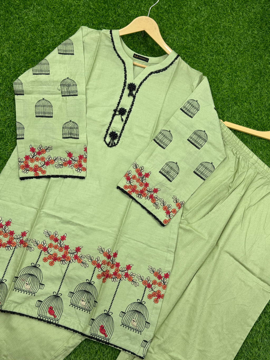 Women suit 2 pics MiD cotton Fabric ✅