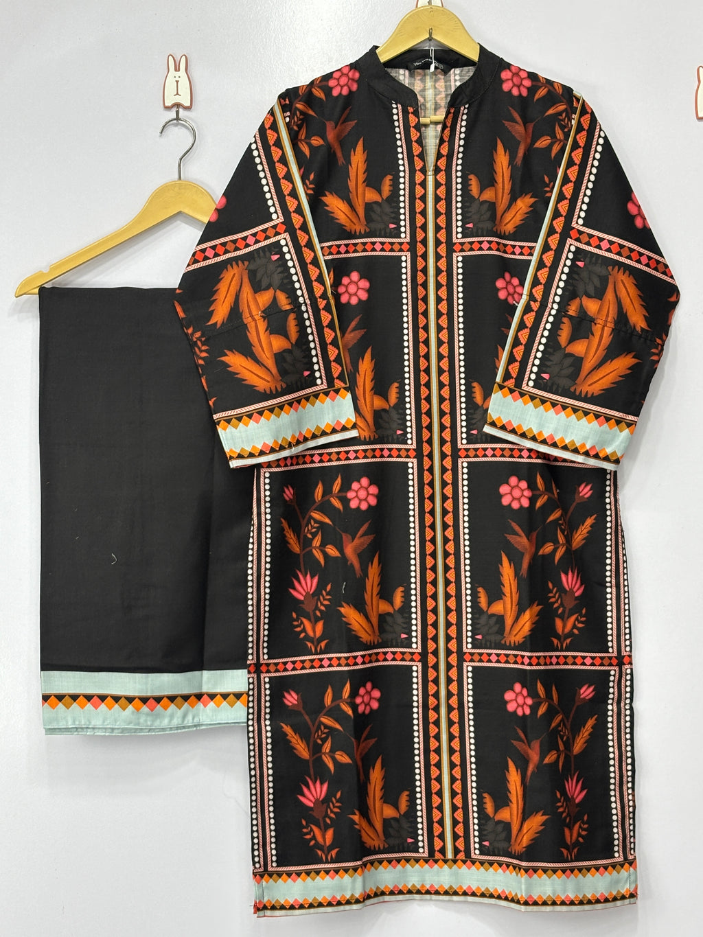 Women 2 peice suit Khadar fabric ✅