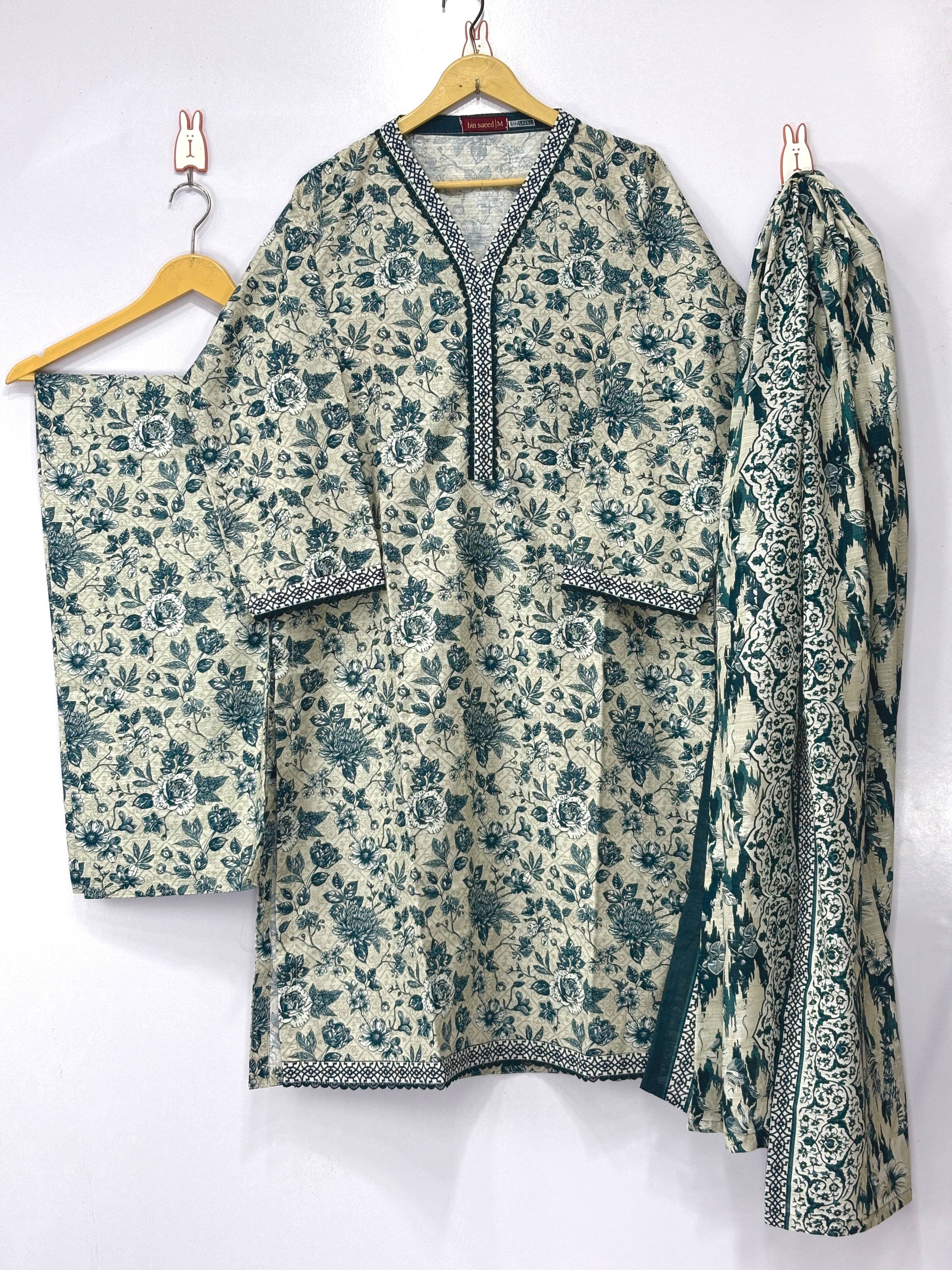 Women BIN SAEED dress 3 peice ✅