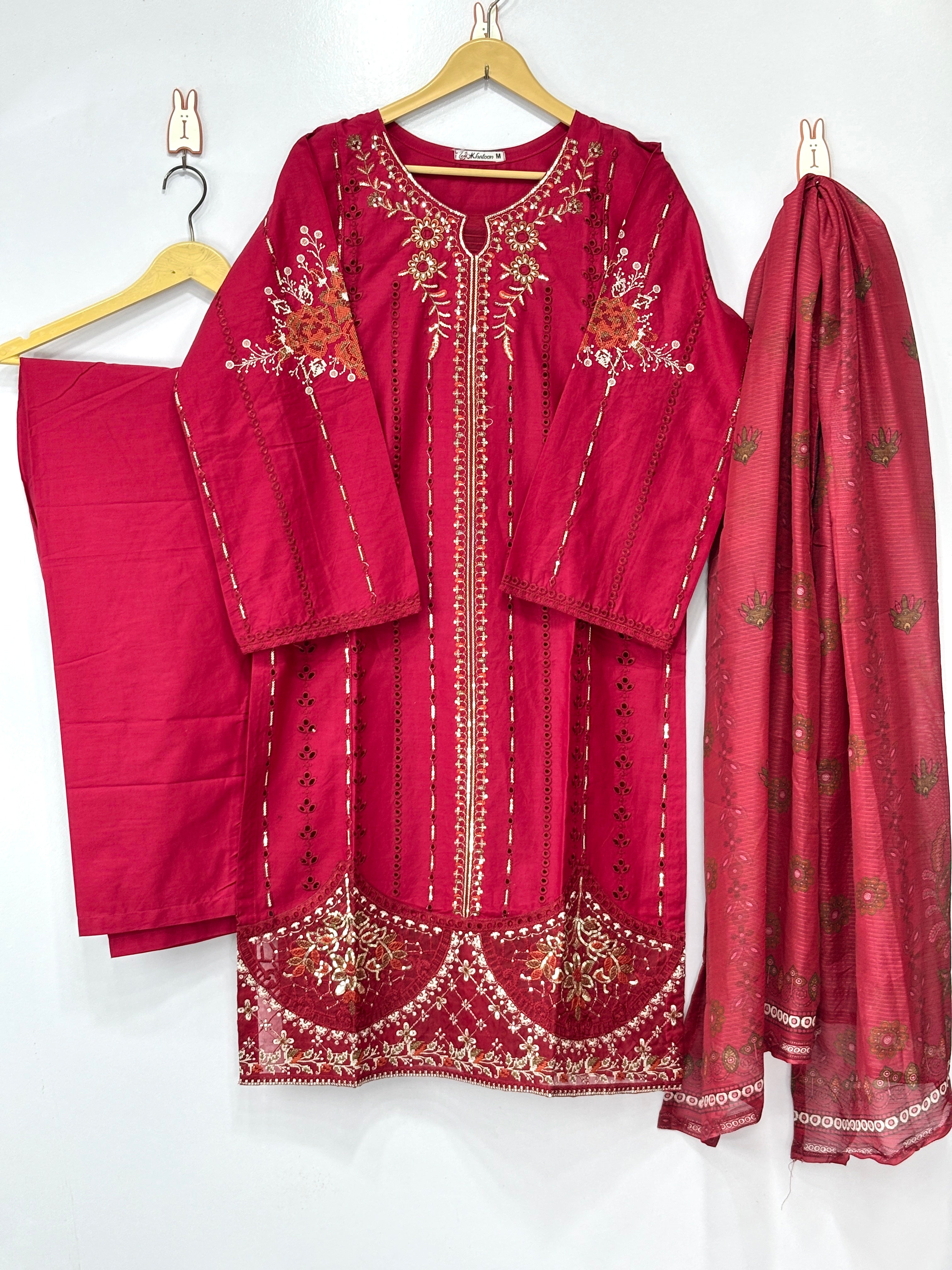 Women 3 peice suit winter fabric ✅