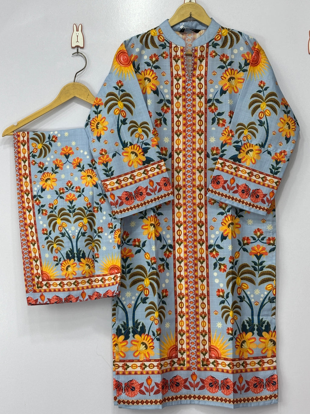 Women 2 peice suit Khadar fabric ✅