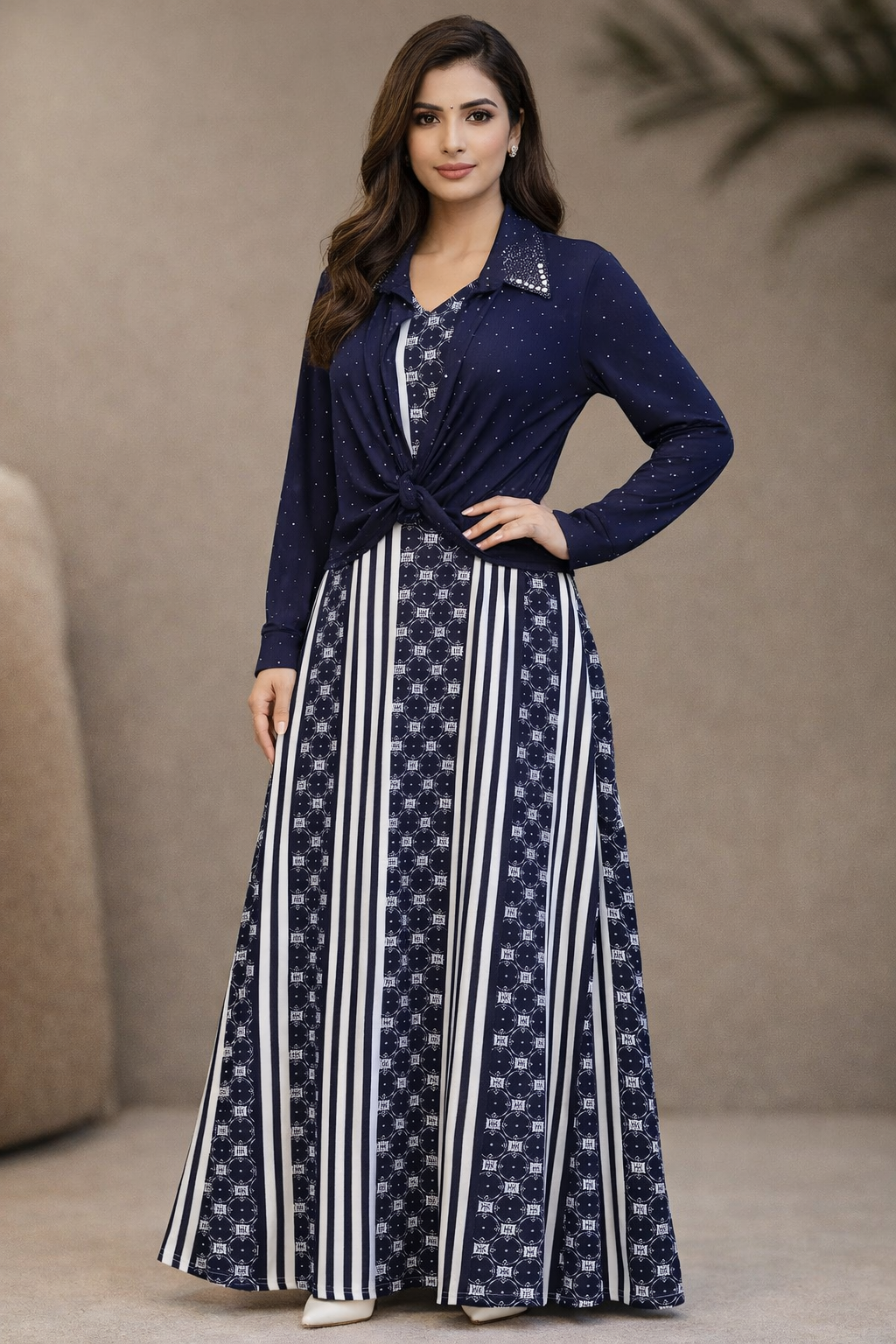 China Maxi with Jacket